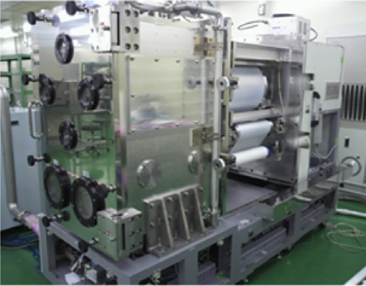 R to R Plasma Processing System for 390 mm Wide Film